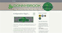Desktop Screenshot of donnybrookproductions.com